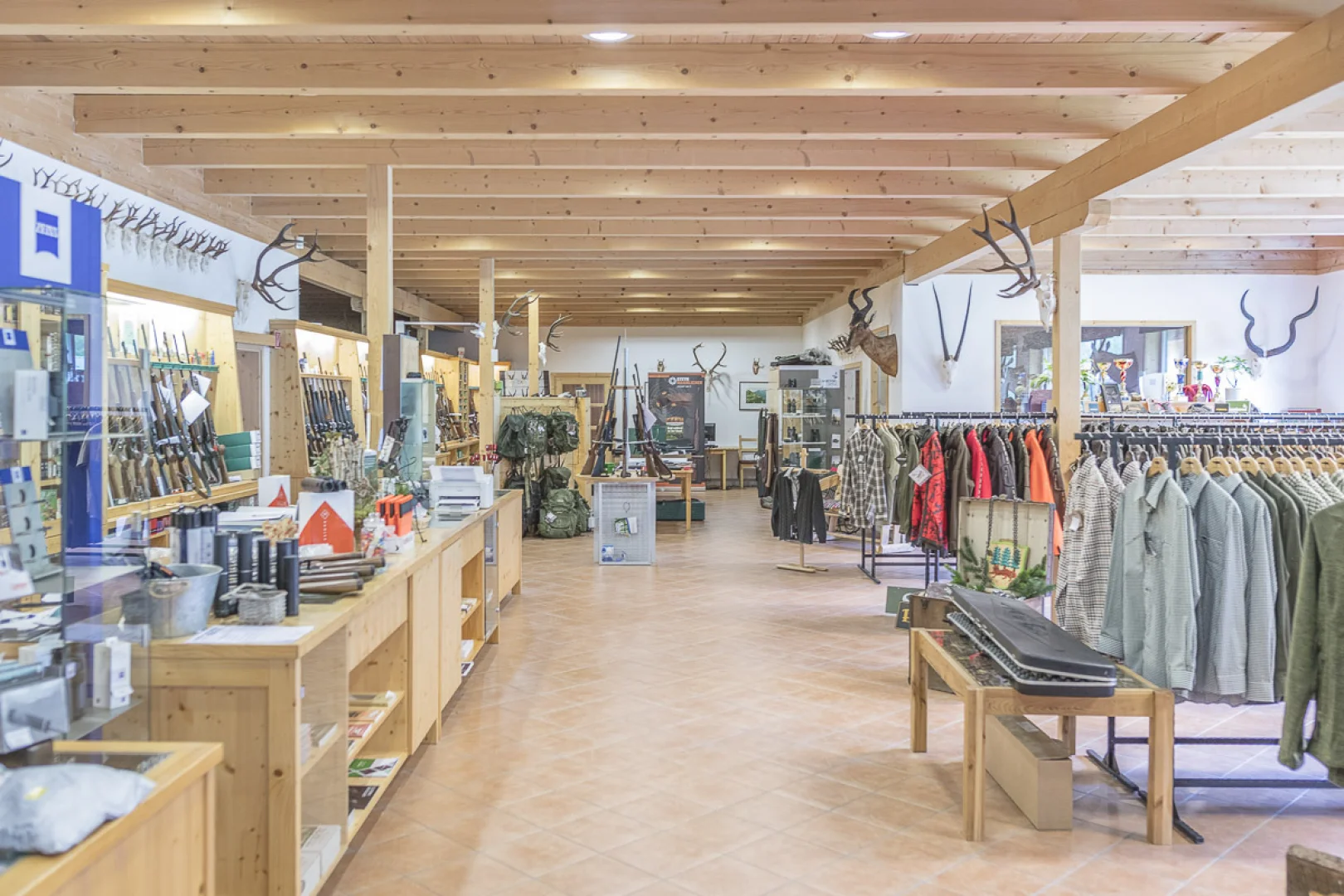 Verkaufsraum des Gewerbeobjekts in Mürzzuschlag