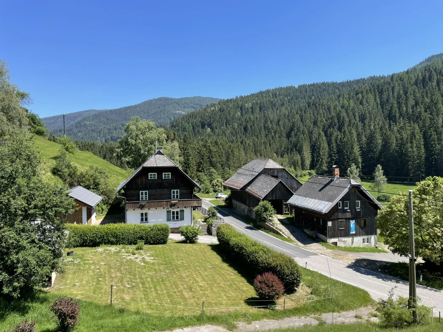 Land- und forstwirtschaftliches Anwesen in Arriach