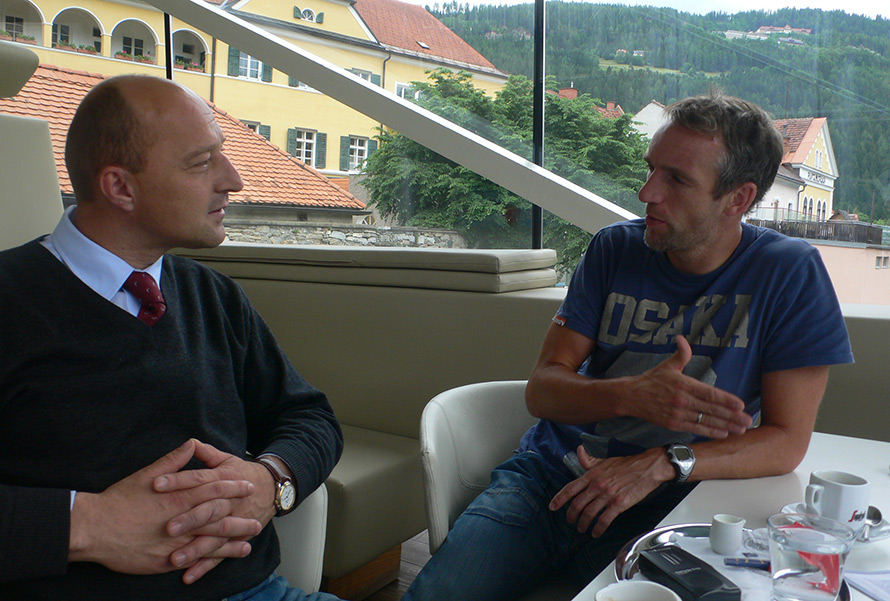 Christoph Sumann im Gespräch